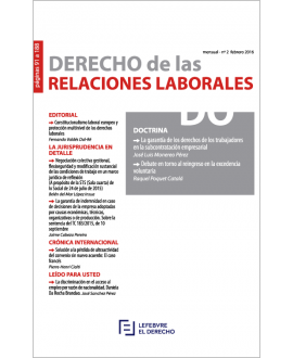 Revista Derecho de las Relaciones Laborales